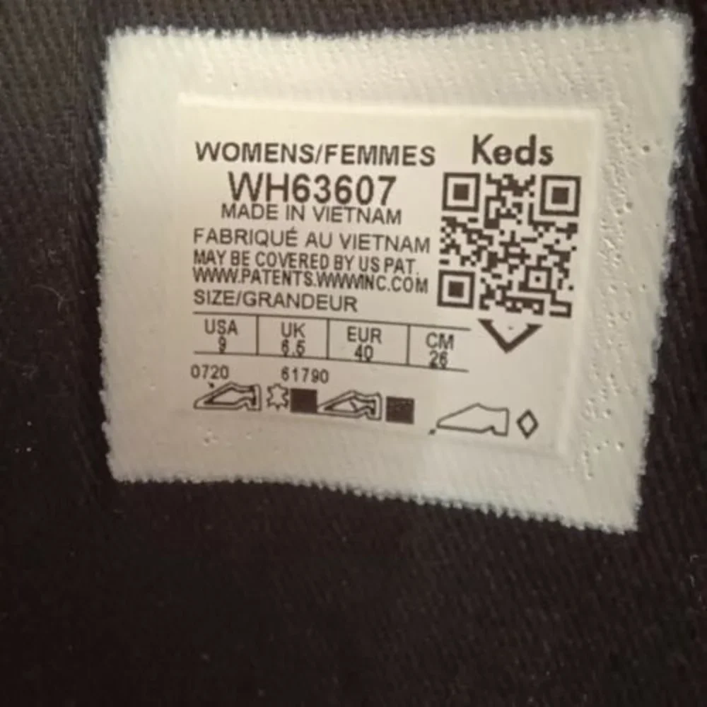 Ked's Sneakers Dream Foam Sz 9 Women's Comfy Black Suede Lace Up Shoes Ankle - Picture 9 of 9